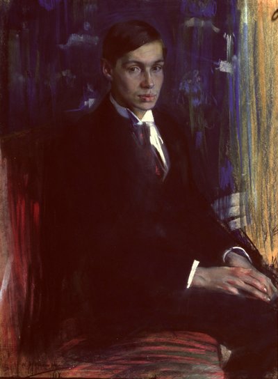 Portrait of Boris Pasternak, 1917 by A. A. Murashko